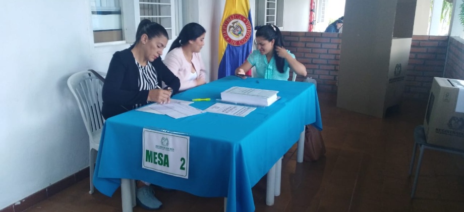 Consulado de Colombia en El Amparo concluyó la Consulta Anticorrupción 2018